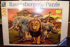 Ravensburger 500 piece Jigsaw - African Splendour